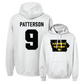 White Football State Hoodie   - Jaziun Patterson