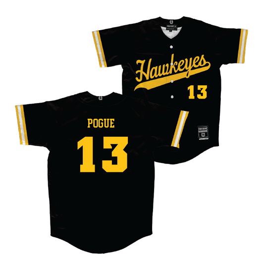 Iowa Softball Black Jersey  - Skylinn Pogue