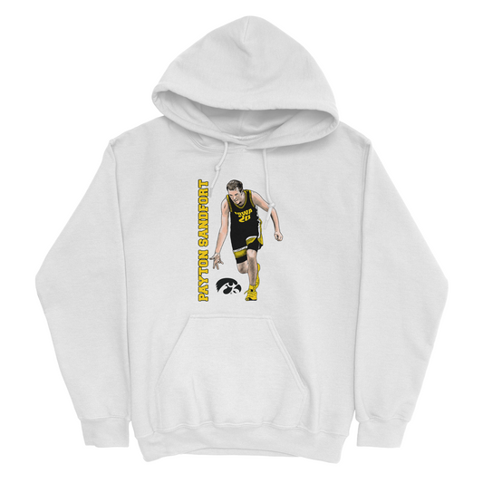 EXCLUSIVE RELEASE: Payton Sandfort Illustrated White Hoodie