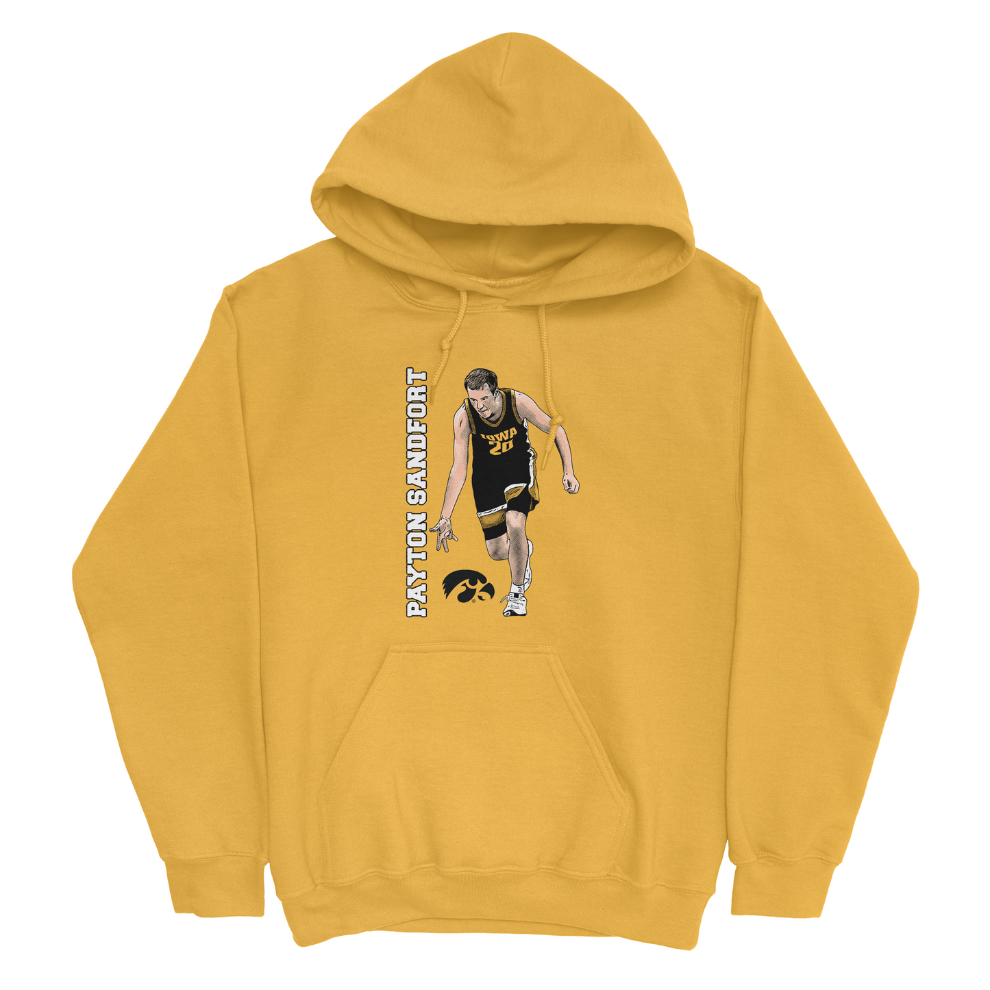 EXCLUSIVE RELEASE: Payton Sandfort Illustrated Gold Hoodie