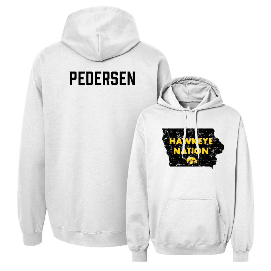 Swim & Dive White State Hoodie - Molly Pedersen