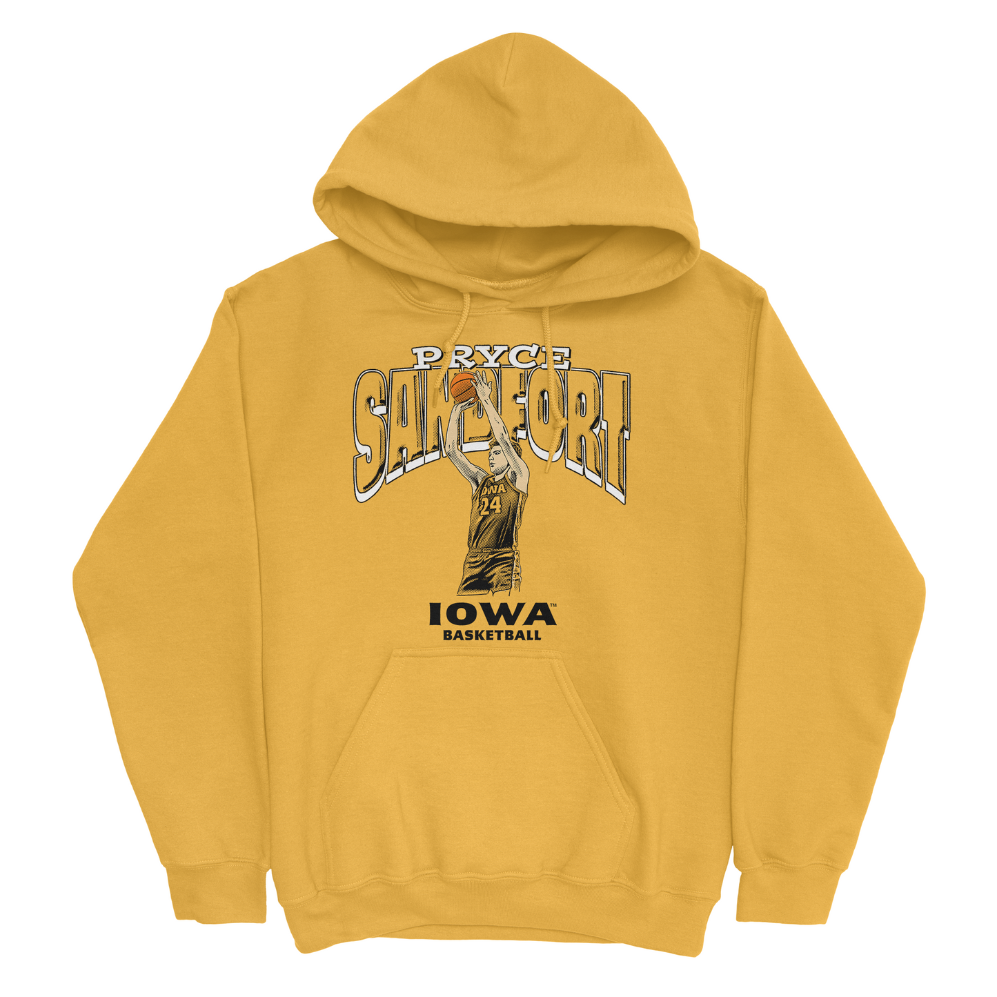 EXCLUSIVE RELEASE: Pryce Sandfort Illustrated Gold Hoodie