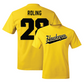 Gold Women's Soccer Script Tee  - Kenzie Roling