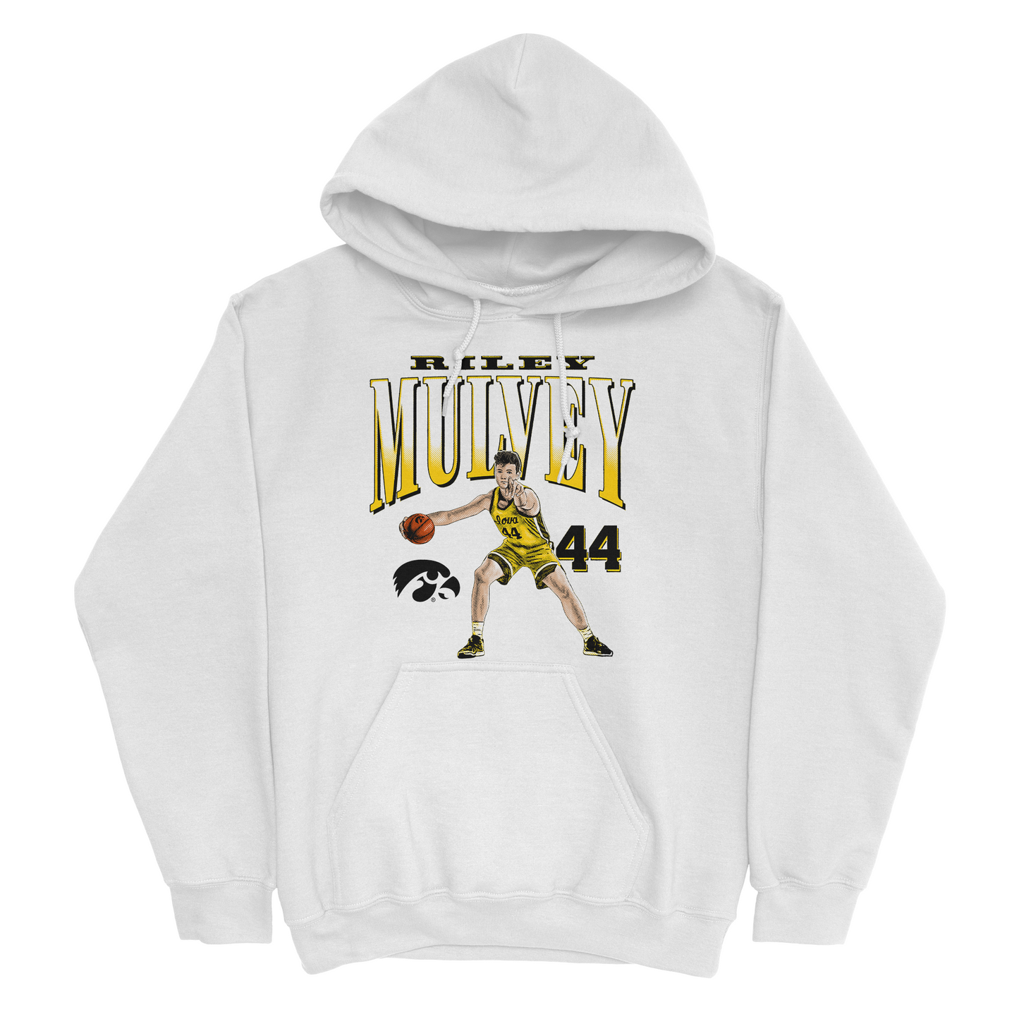 EXCLUSIVE RELEASE: Riley Mulvey Illustrated White Hoodie