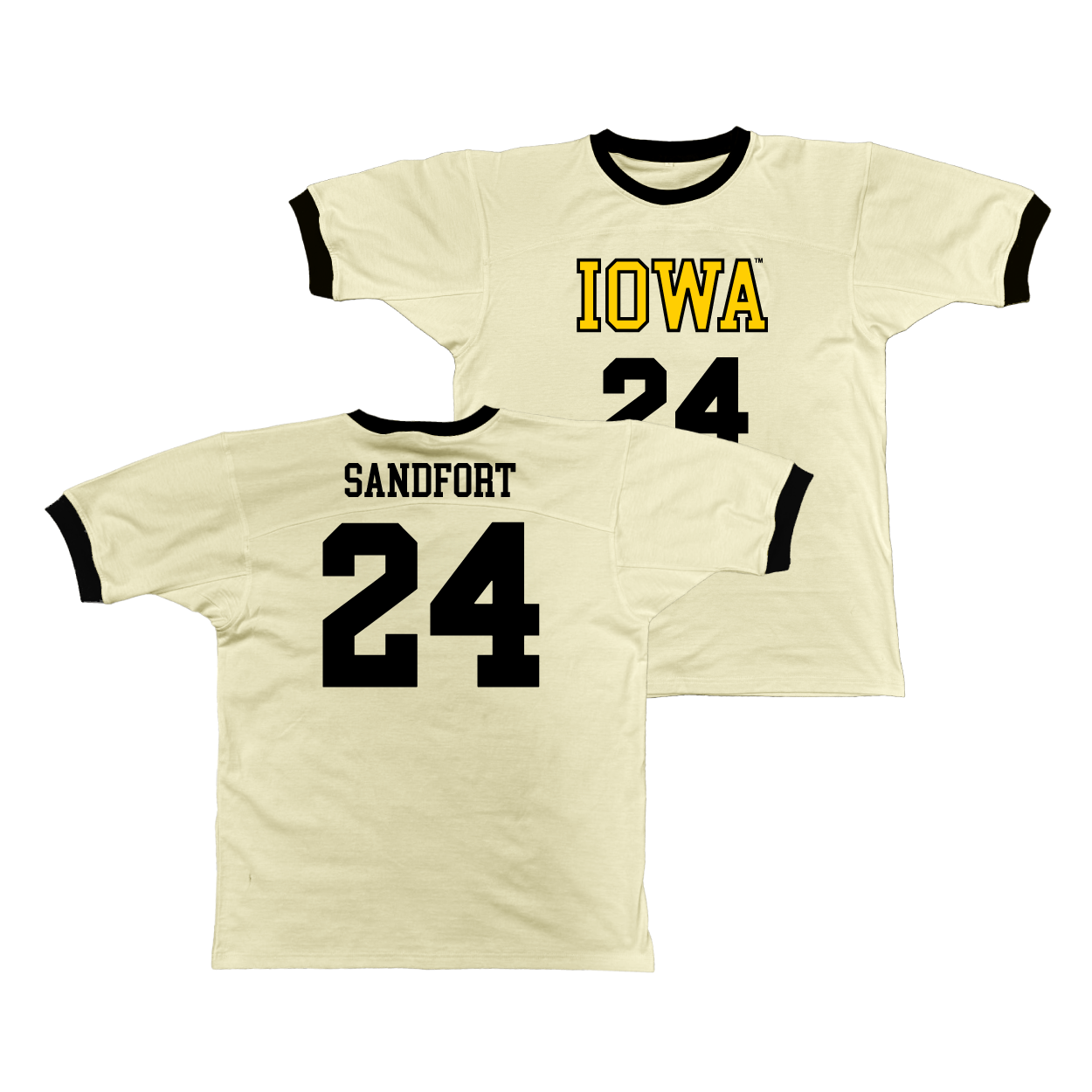 Iowa Retro Ringer Tee - Pryce Sandfort