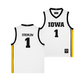 Iowa Women's Basketball White Jersey - Taylor Stremlow