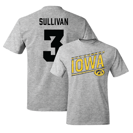 Sport Grey Football Slant Tee   - Jimmy Sullivan