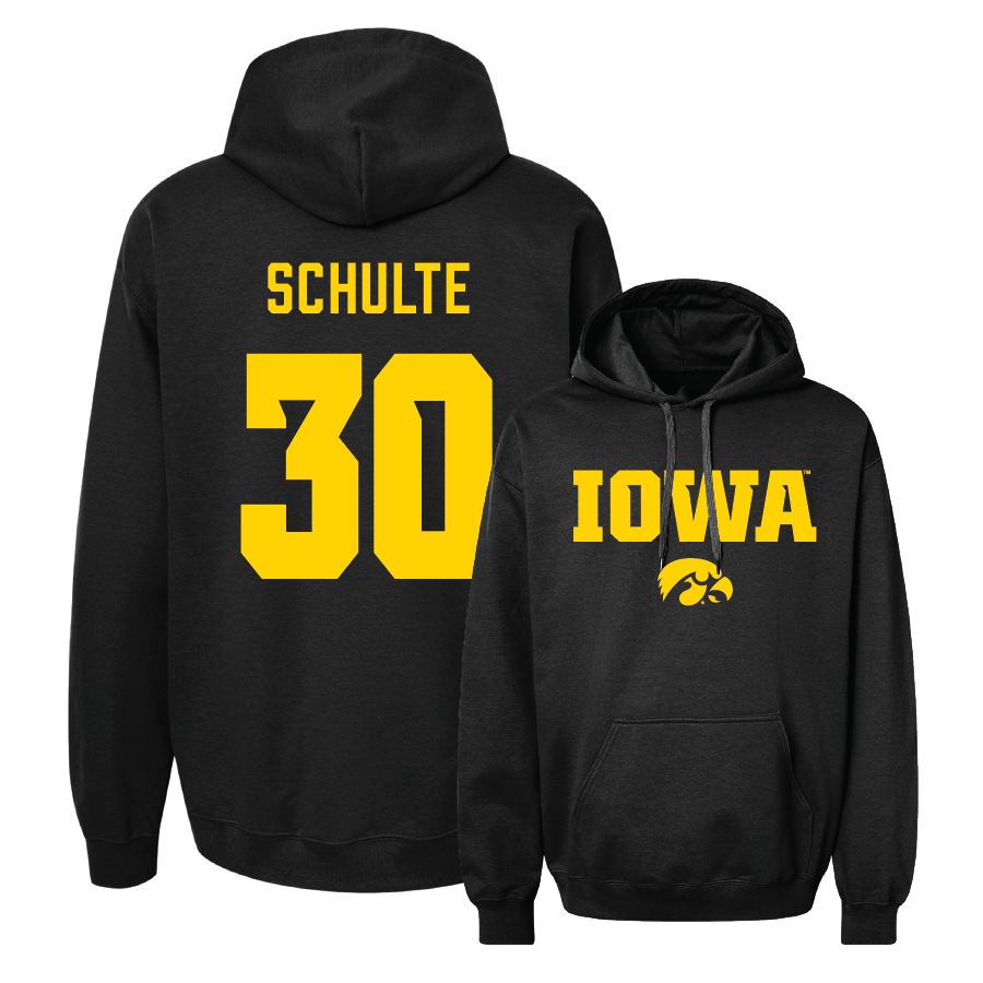 Black Football Classic Hoodie - Quinn Schulte