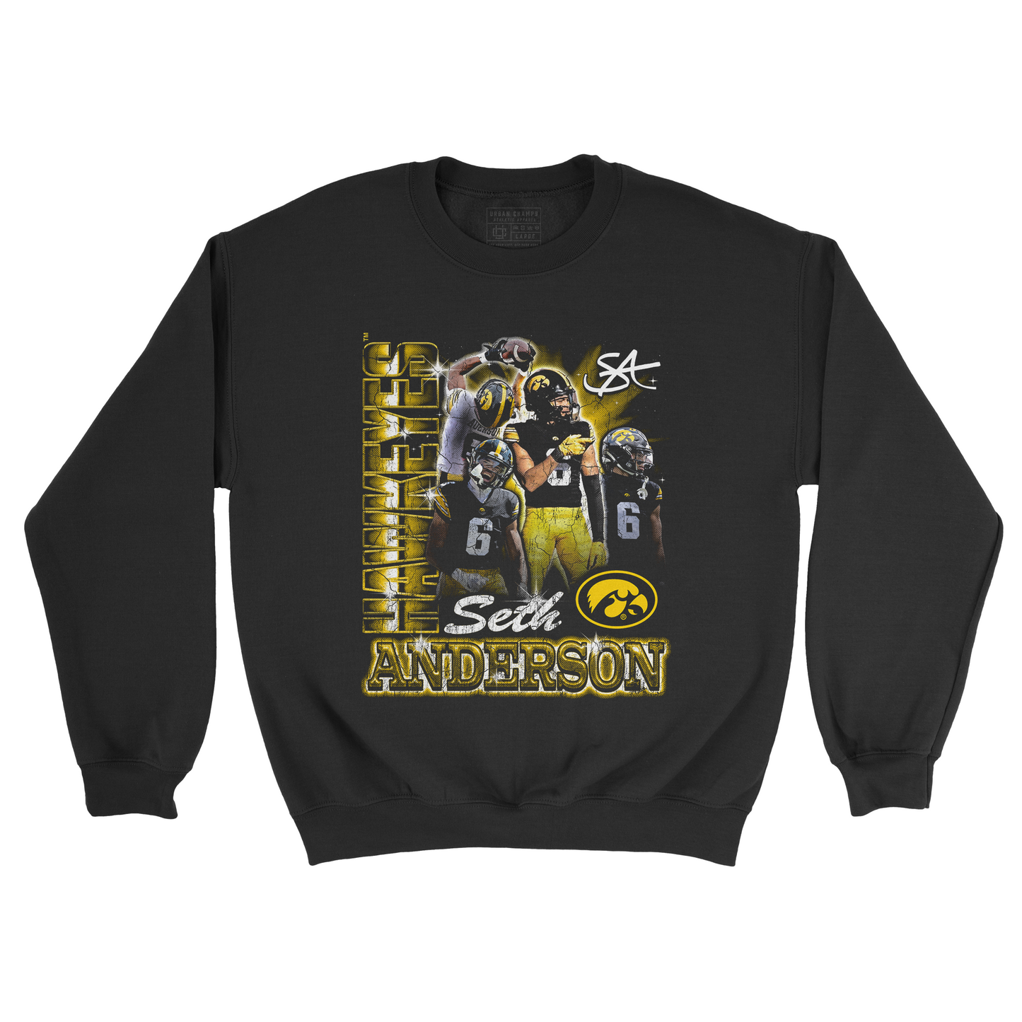 EXCLUSIVE RELEASE: Seth Anderson Graphic Black Crew