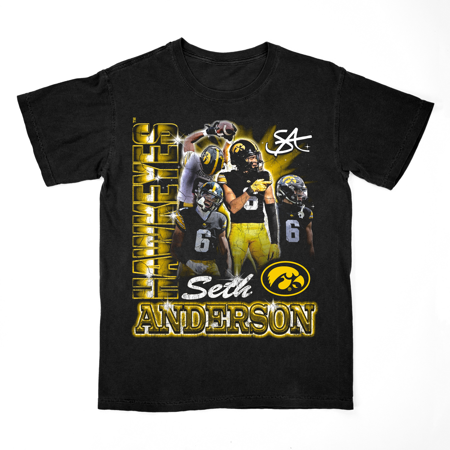 EXCLUSIVE RELEASE: Seth Anderson Graphic Black Tee