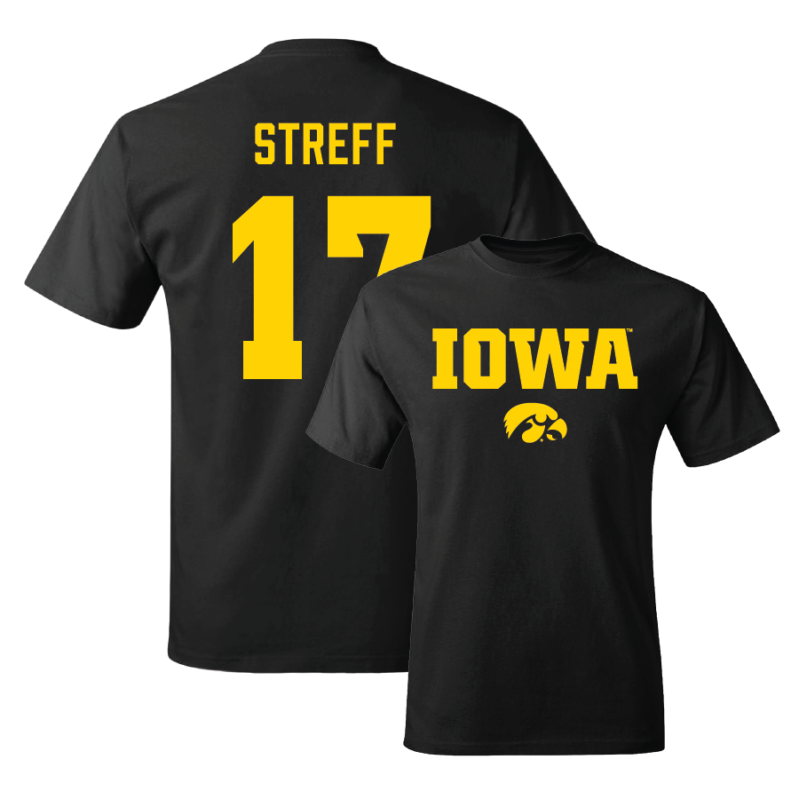 Softball Black Classic Tee - Anna Streff