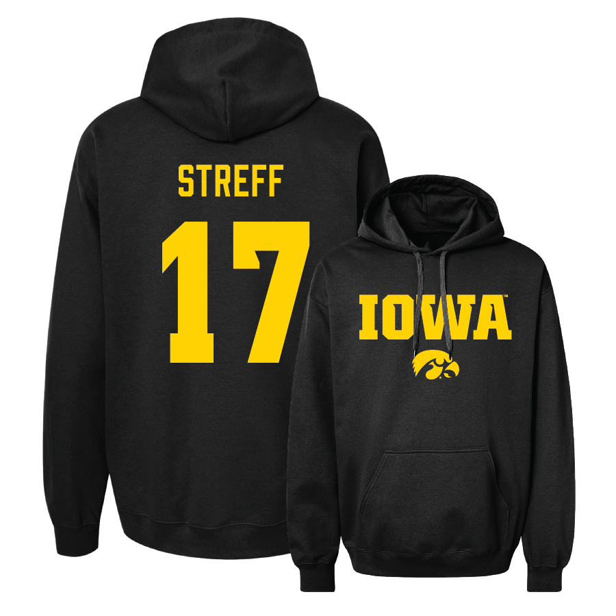 Softball Black Classic Hoodie - Anna Streff