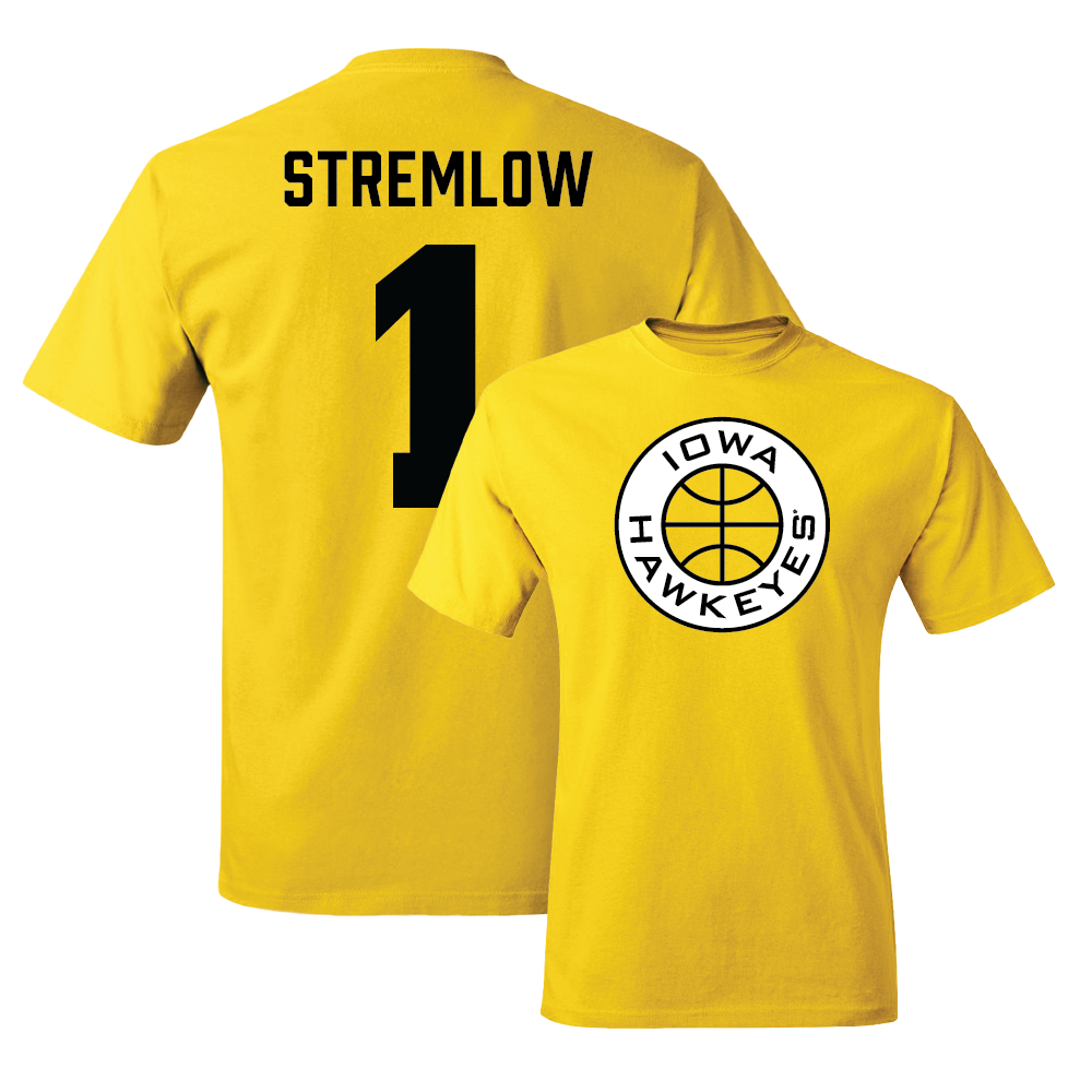 Gold Women's Basketball Tee  - Taylor Stremlow