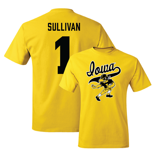 Gold Football Mascot Tee   - Brendan Sullivan