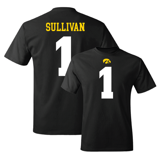 Black Football Shirsey Tee   - Brendan Sullivan