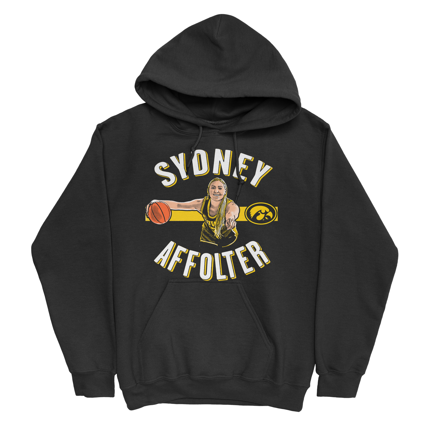 EXCLUSIVE RELEASE: Sydney Affolter Cartoon Black Hoodie