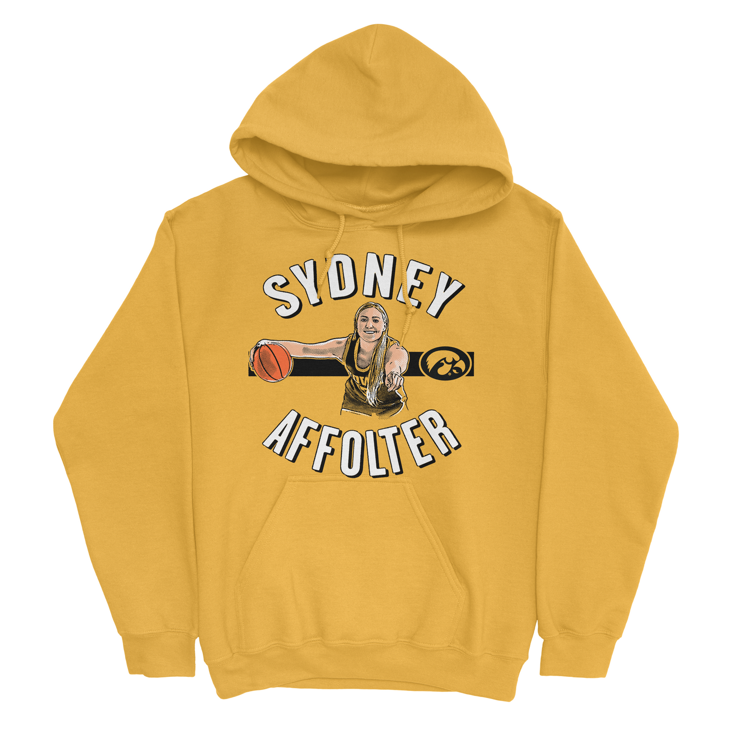 EXCLUSIVE RELEASE: Sydney Affolter Cartoon Gold Hoodie