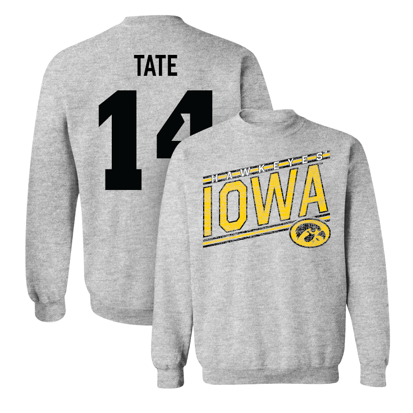 Sport Grey Football Slant Crew - Kahlil Tate