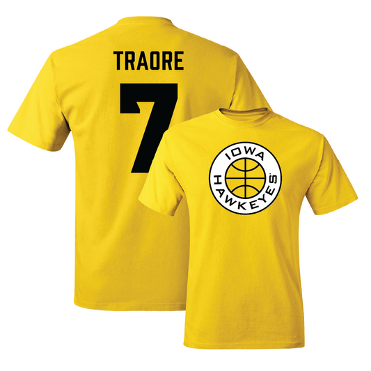 Gold Men's Basketball Tee  - Seydou Traore