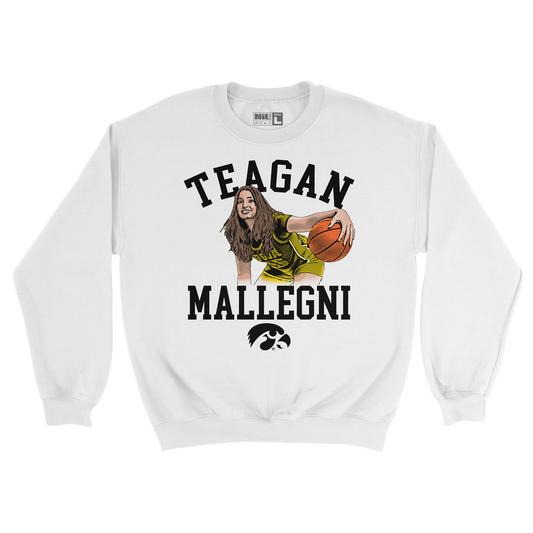 EXCLUSIVE RELEASE: Teagan Mallegni Illustrated White Crew