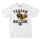 EXCLUSIVE RELEASE: Teagan Mallegni Illustrated White Tee