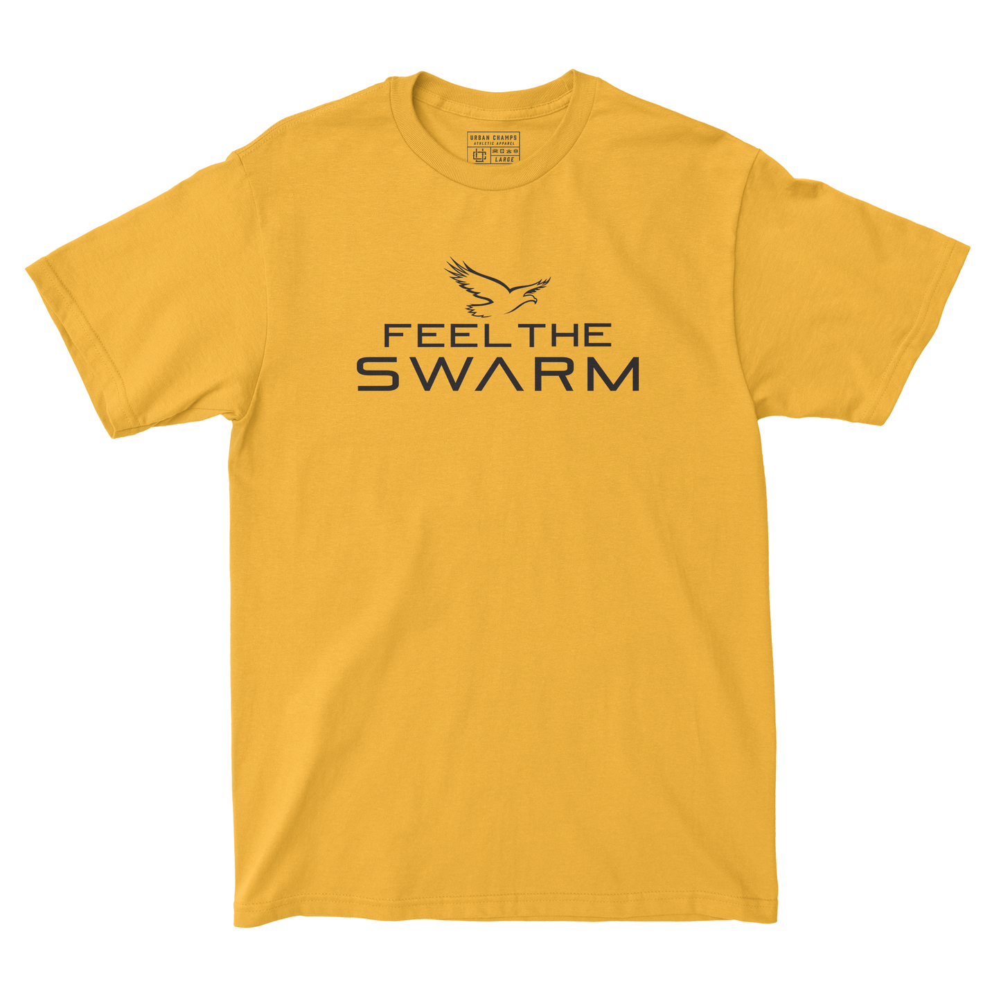 Iowa Swarm Collective: Gold Feel the Swarm Tee