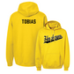 Gold Track & Field Script Hoodie - Tionna Tobias