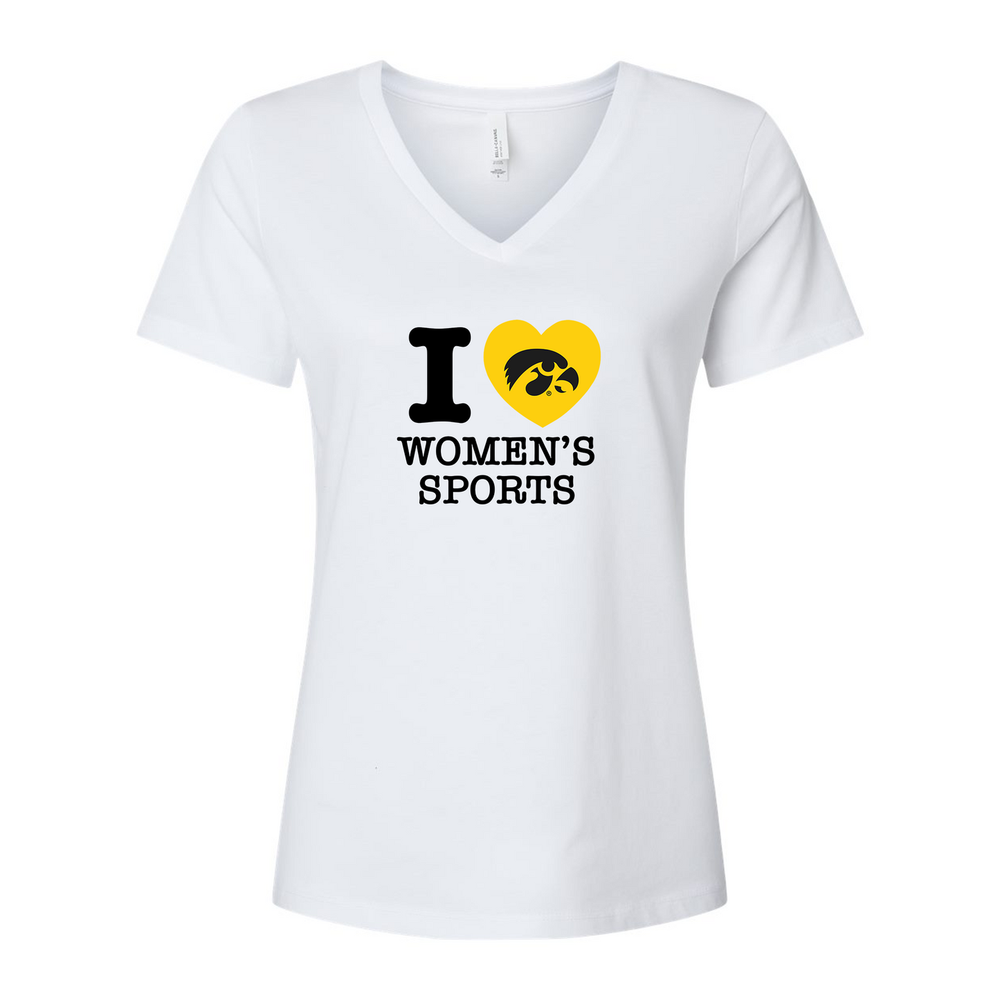 EXCLUSIVE RELEASE: I Love Women's Sports V-Neck Tee