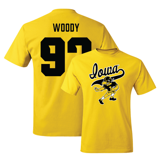 Gold Football Mascot Tee   - Tripp Woody
