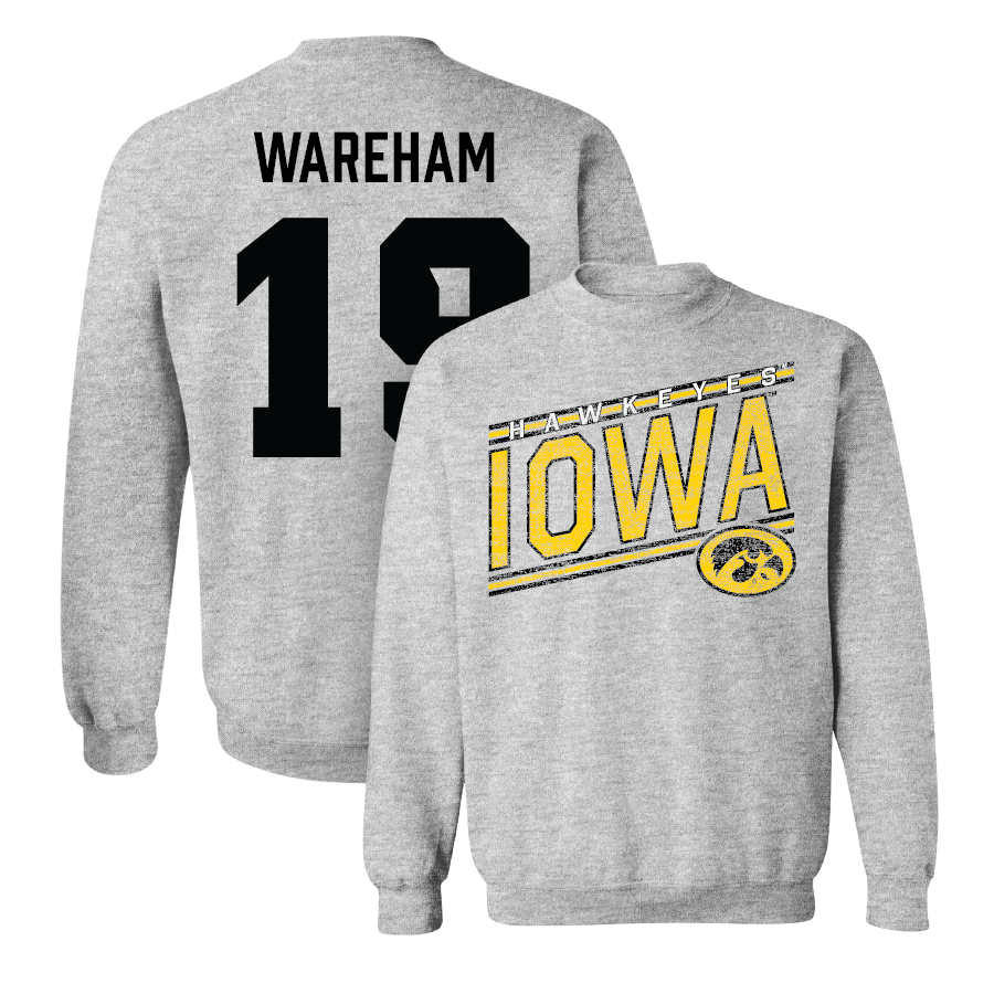 Sport Grey Field Hockey Slant Crew - Ella Wareham