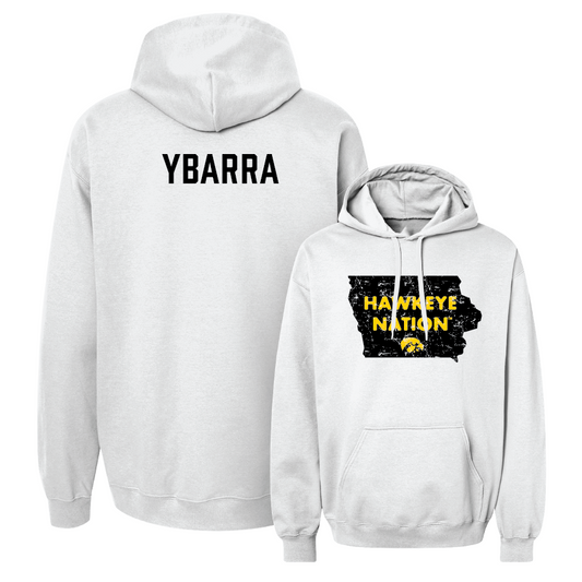 Wrestling White State Hoodie - Jesse Ybarra