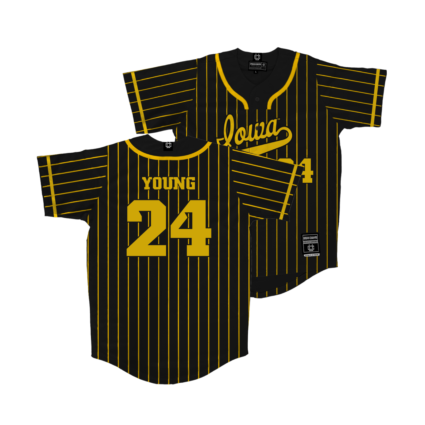 Iowa Softball Black Jersey - Jena Young