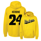 Gold Field Hockey Script Hoodie  - Annika Herbine