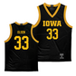 Iowa Women's Black Basketball Jersey  - Lucy Olsen