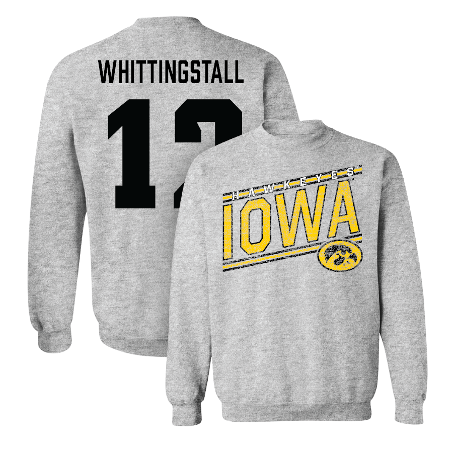 Sport Grey Women's Volleyball Slant Crew  - Hannah Whittingstall