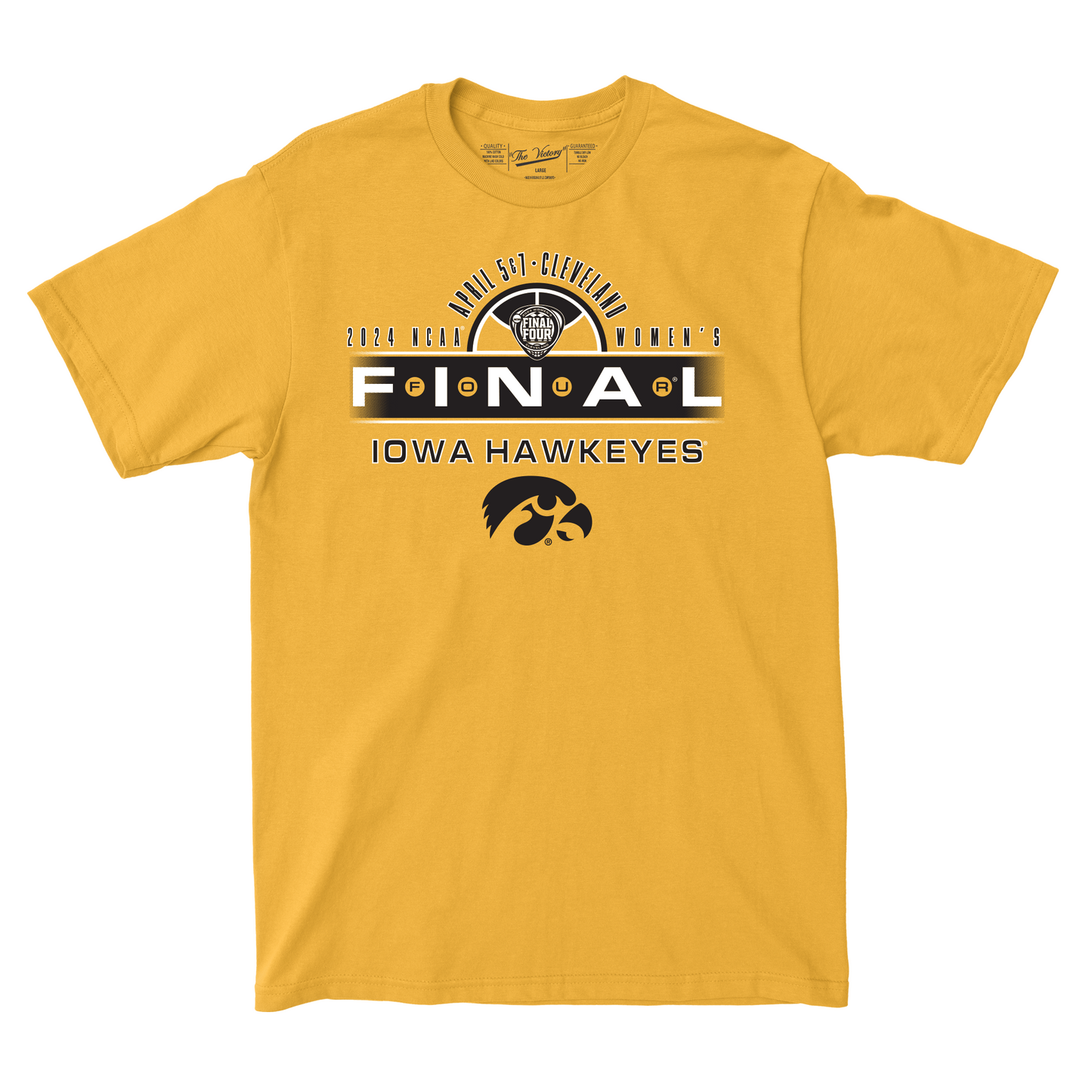 Iowa WBB 2024 Final Four T-shirt by Retro Brand