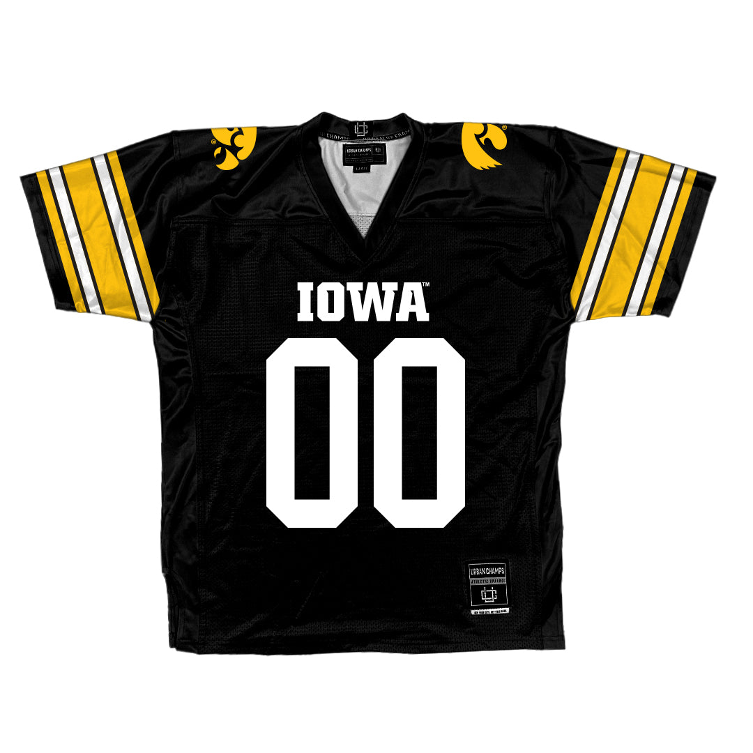 Iowa Football Black Jersey - Tyler Elsbury